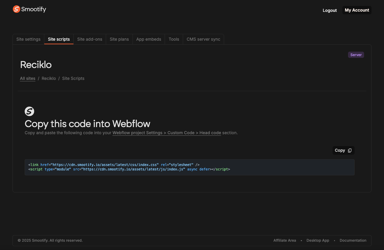 Smootify Docs